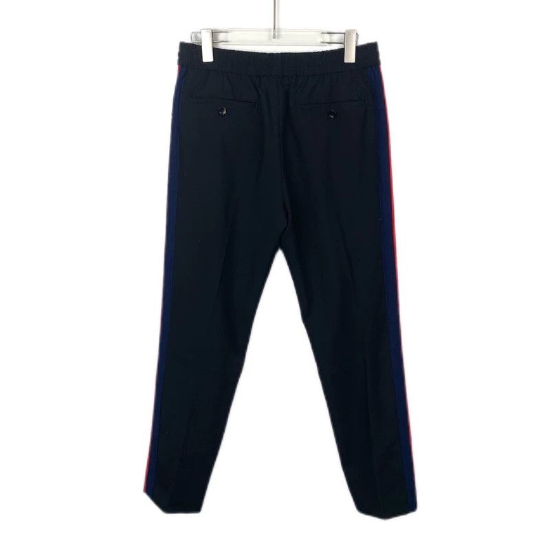 Gucci Gucci Black striped wool casual pants 2502-Nextarrow Size US 28 / EU 44 - 2 Thumbnail