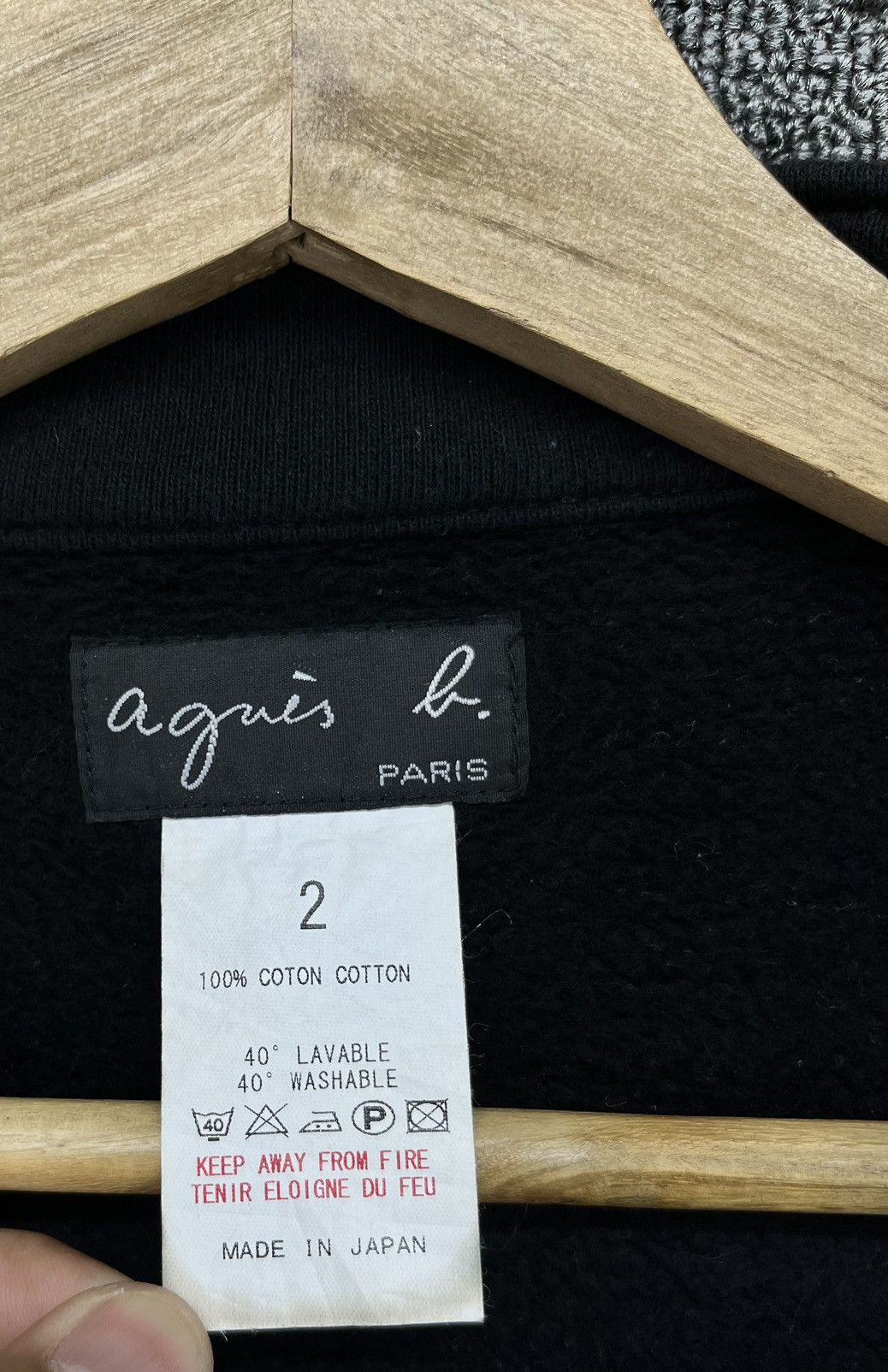 Vintage × agnes b. Vintage Agnes B. Button Up Cardigan Rare Jacket Size M / US 6-8 / IT 42-44 - 6 Thumbnail