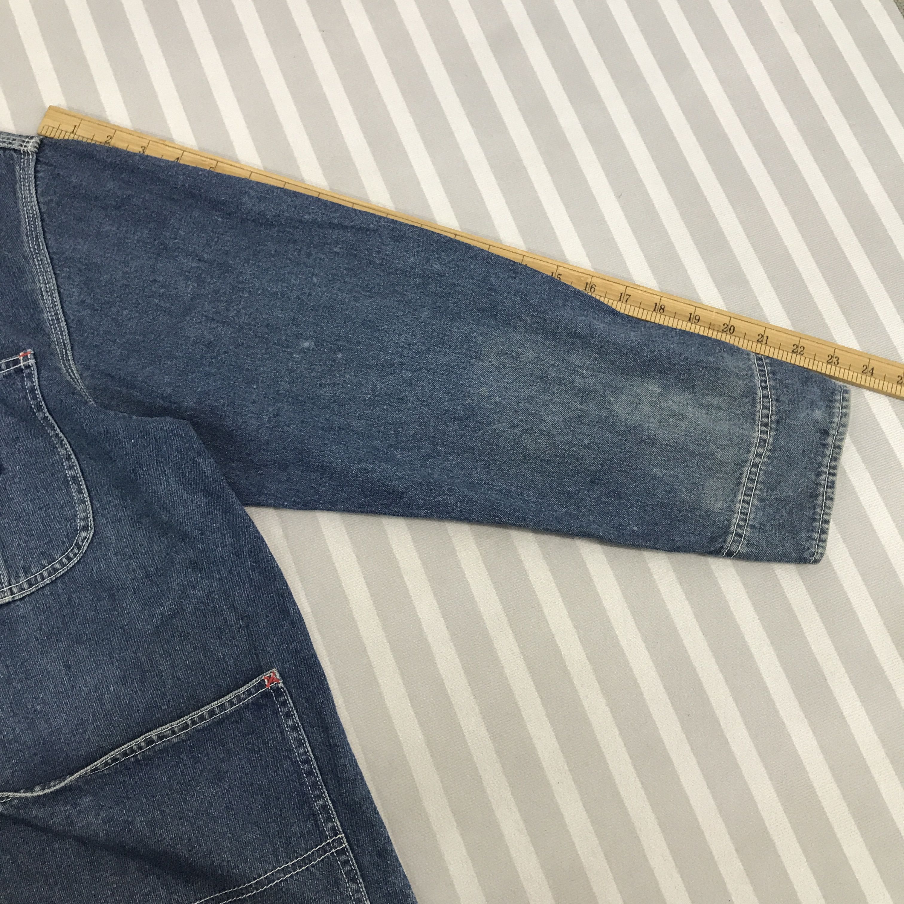 Converse × Vintage Vintage Converse Denim Chore Jacket Size US M / EU 48-50 / 2 - 6 Thumbnail