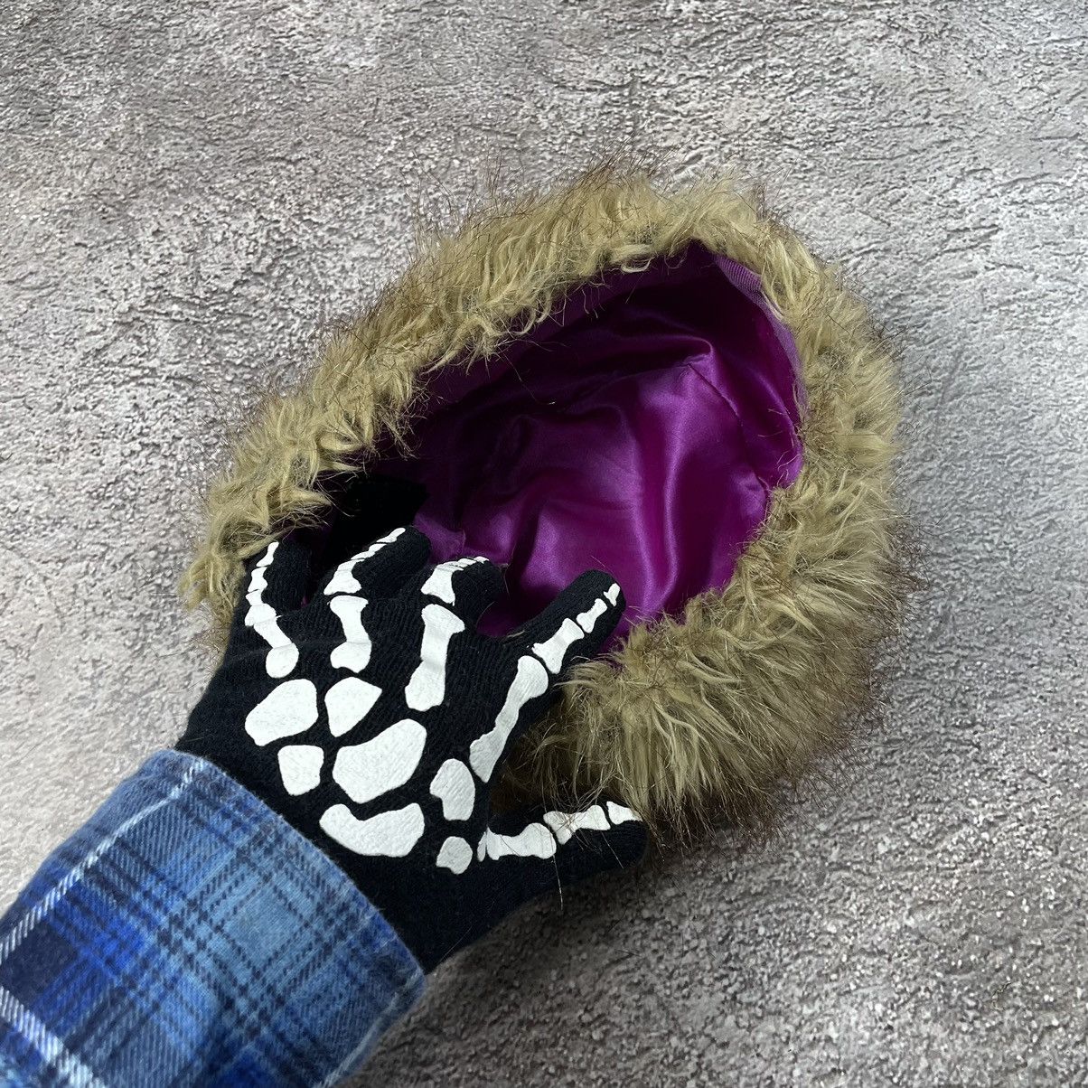 Vintage Vintage Y2K Skeleton Hand Fuzzy Beanie Alt Rave Grunge OS Size ONE SIZE - 3 Thumbnail