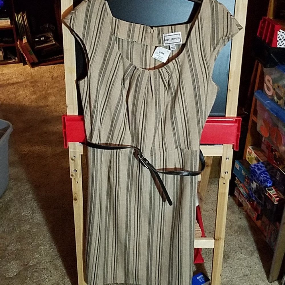 Other Karin Stevens 14 Natural Colors Striped Size XL / US 12-14 / IT 48-50 - 1 Thumbnail