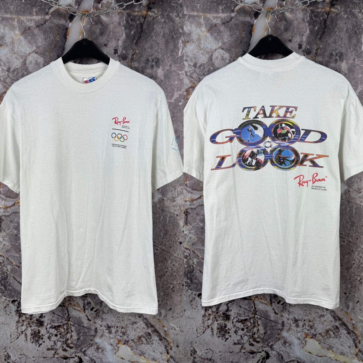 RayBan Take Good Look T-Shirt Olympic Team Ray Ban Size Large Size US L / EU 52-54 / 3 - 1 Thumbnail