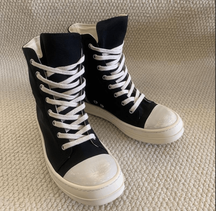 Rick Owens Rick Owens Hi-Top Sneakers Size US 5 / EU 37 - 8 Thumbnail