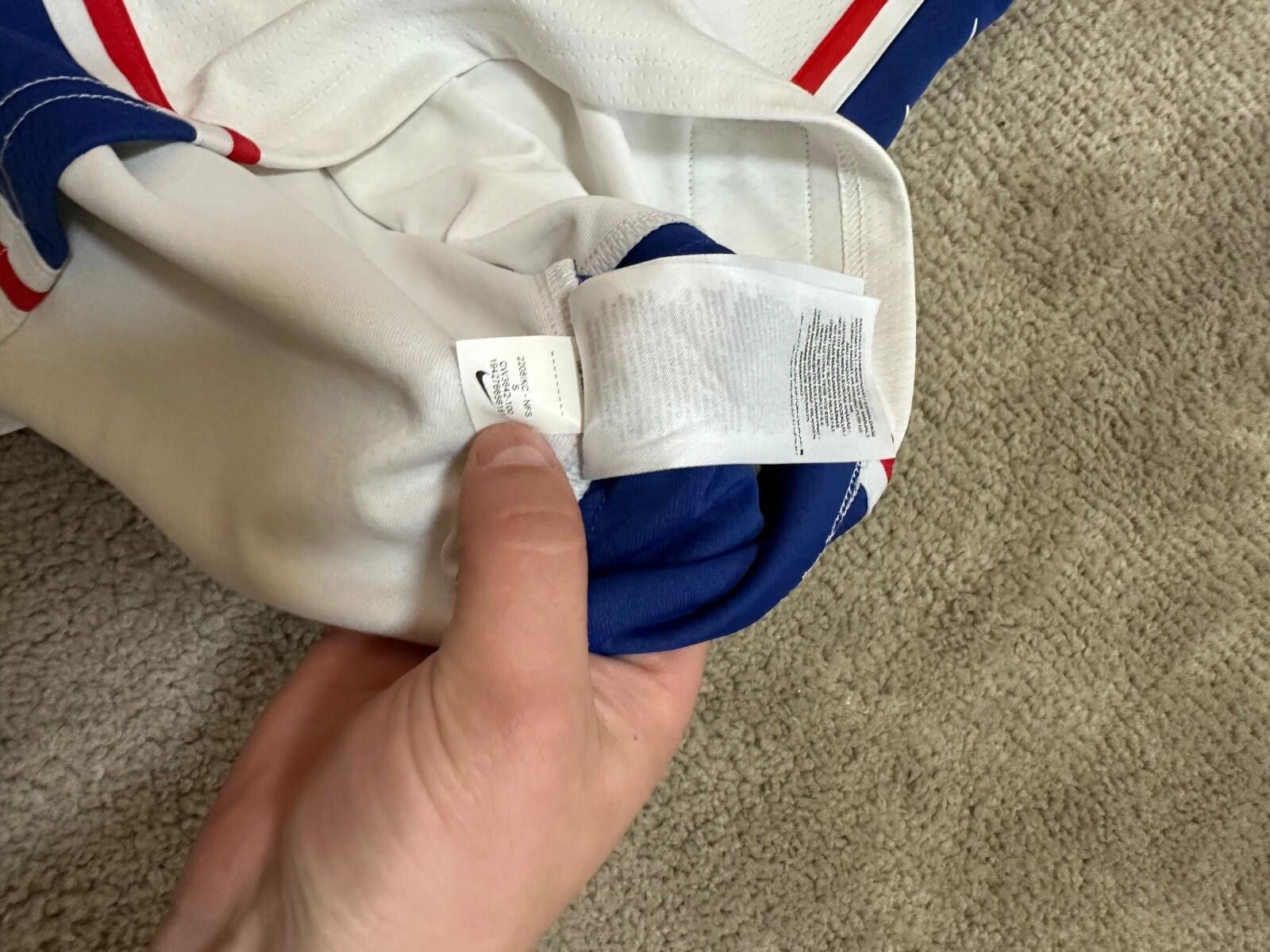 Nike NIKE PHILA PHILADELPHIA 76ERS BASKETBALL SHIRT JERSEY NBA Size US S / EU 44-46 / 1 - 6 Thumbnail