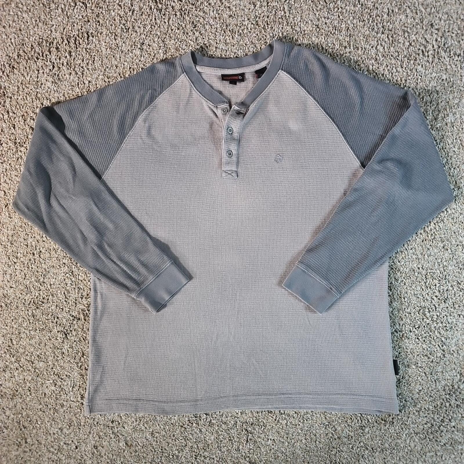 Wolverine Wolverine XL Henley Thermal Shirt Size US XL / EU 56 / 4 - 1 Thumbnail