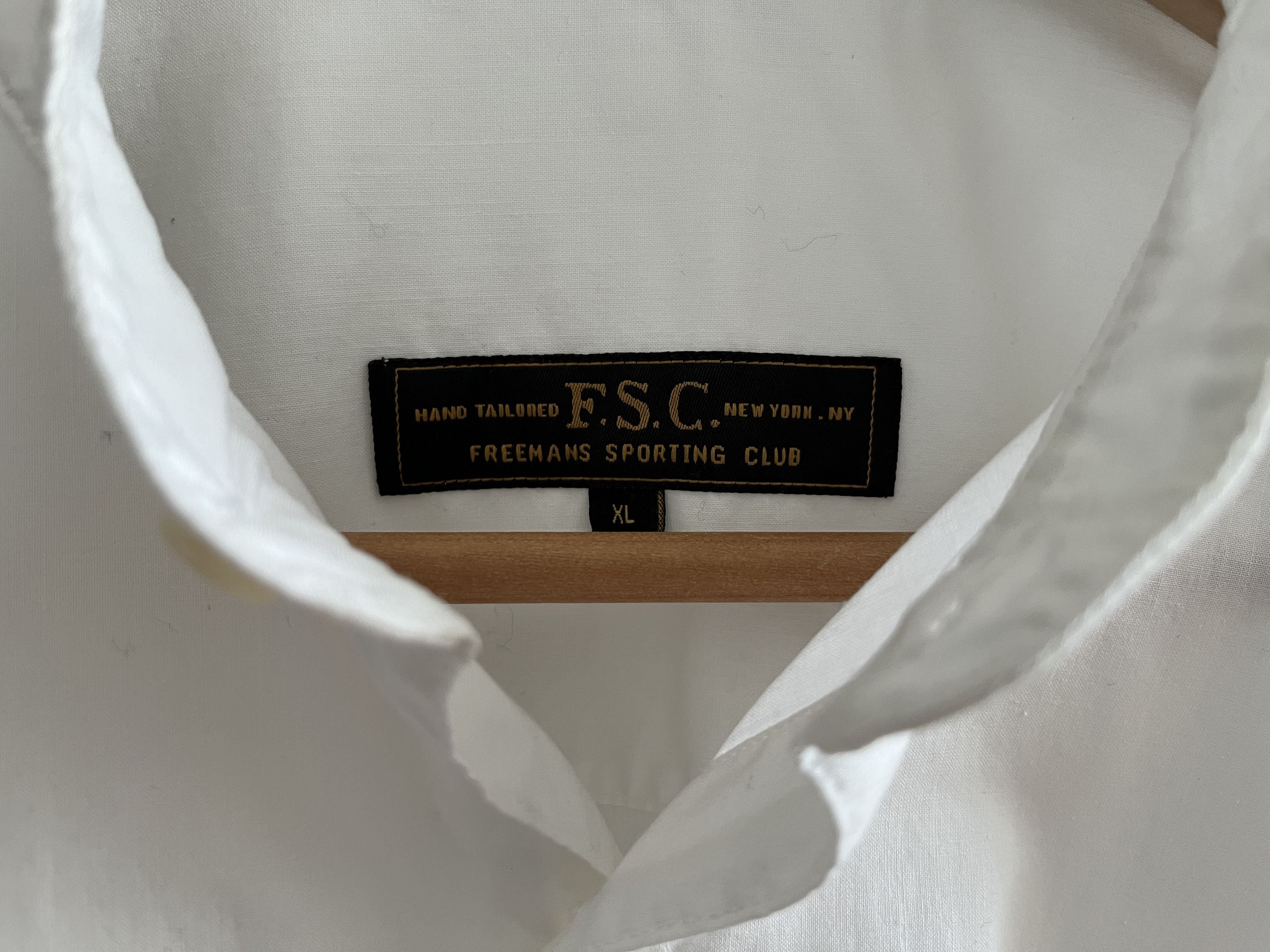Freemans Sporting Club Freemans Sporting Club Shirts White XL Made in USA Size US XL / EU 56 / 4 - 7 Thumbnail