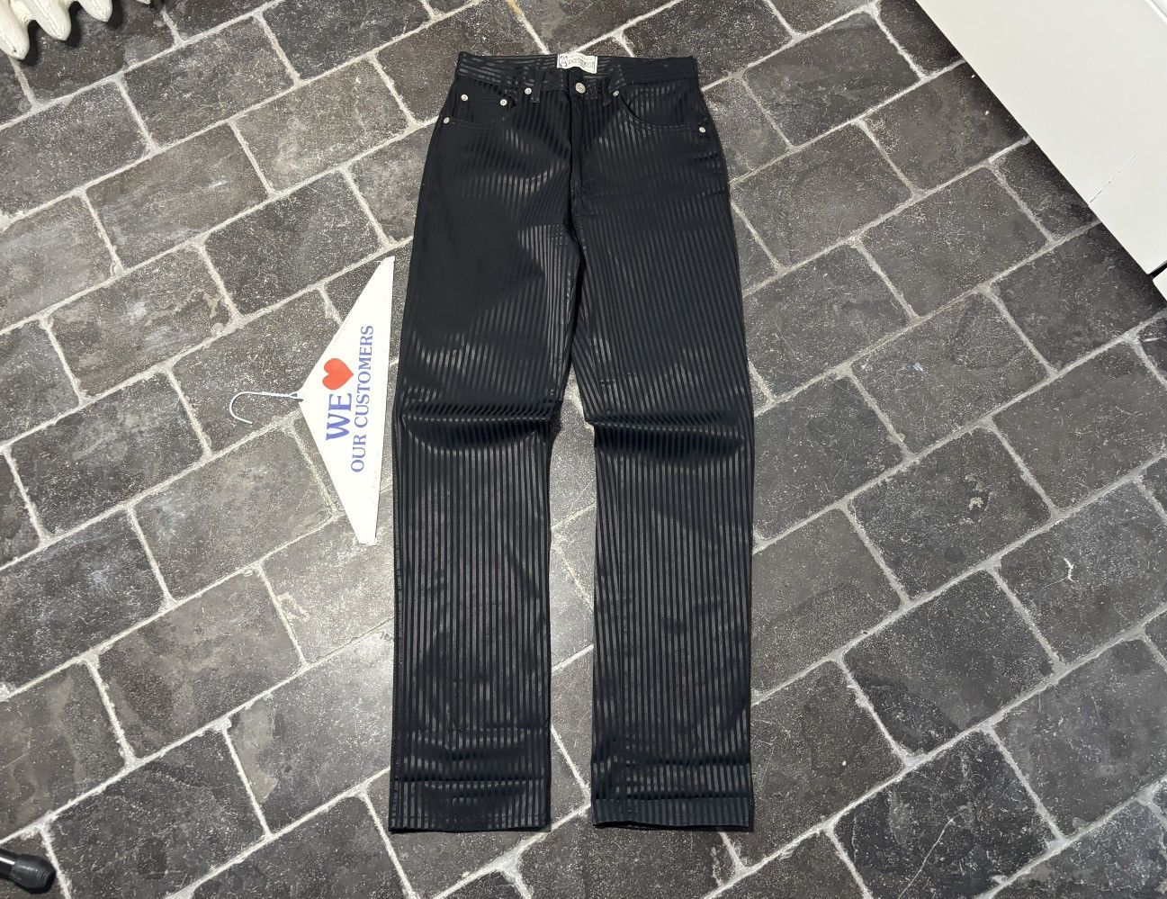 Vintage Made in England Vintage Striped Pants 1990s Apartment London Size 28" / US 6 / IT 42 - 22 Thumbnail