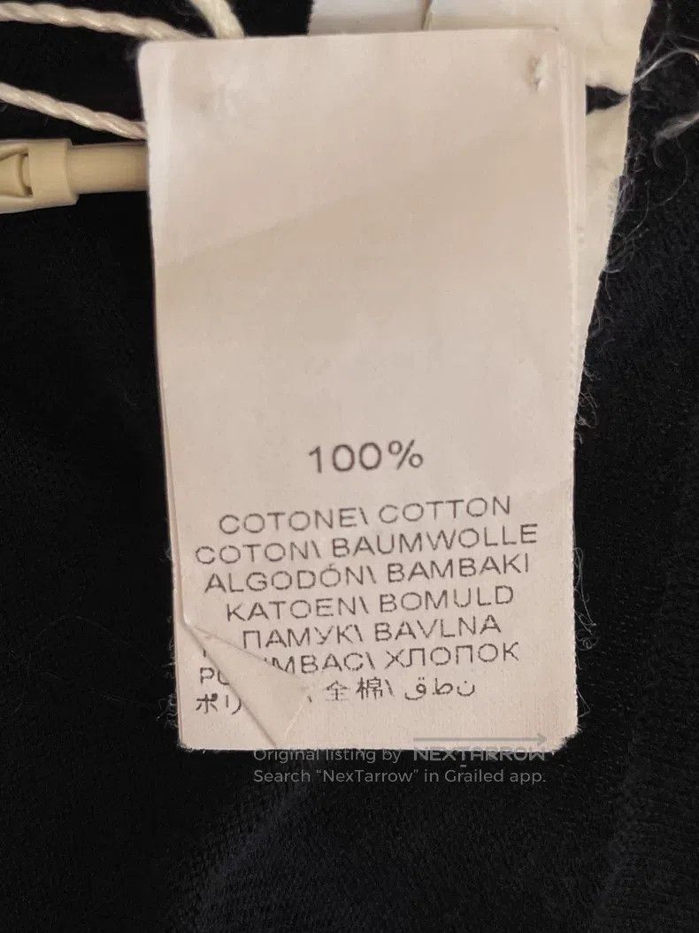 Brunello Cucinelli Brunello Cucinelli Black Cotton T-shirt Size S / US 4 / IT 40 - 4 Thumbnail