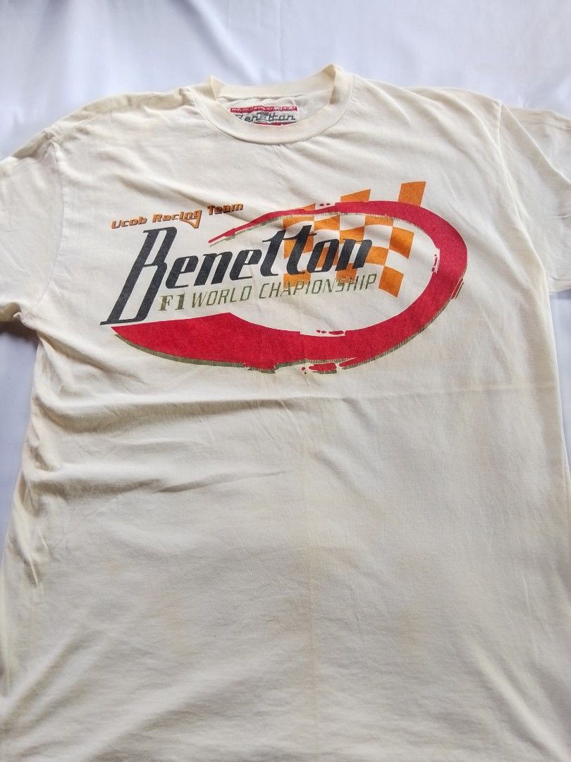 Benetton Vtg Benetton Tee Size US M / EU 48-50 / 2 - 2 Thumbnail