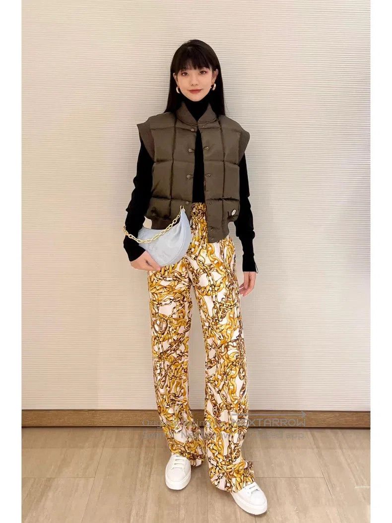 Louis Vuitton Louis Vuitton Silk Pants Size 35" - 7 Thumbnail