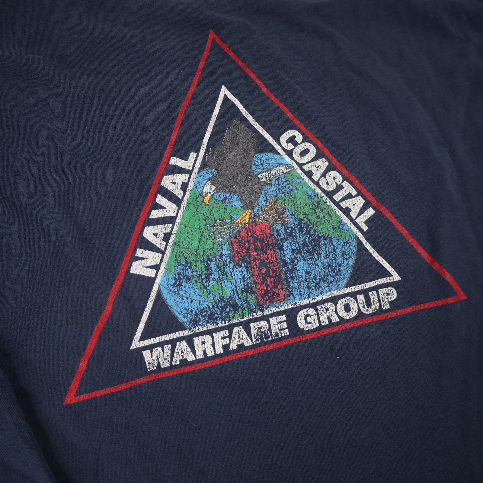 Vintage VTG NCWG-1 Naval Coastal Warefare Graphic T Shirt Size US XXL / EU 58 / 5 - 13 Thumbnail
