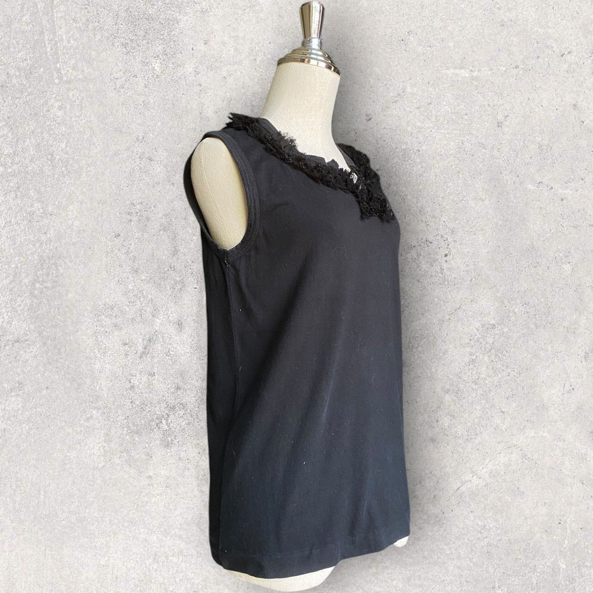 Comme des Garcons Vintage SS00 Neck Frill Sleeveless Size M / US 6-8 / IT 42-44 - 6 Thumbnail