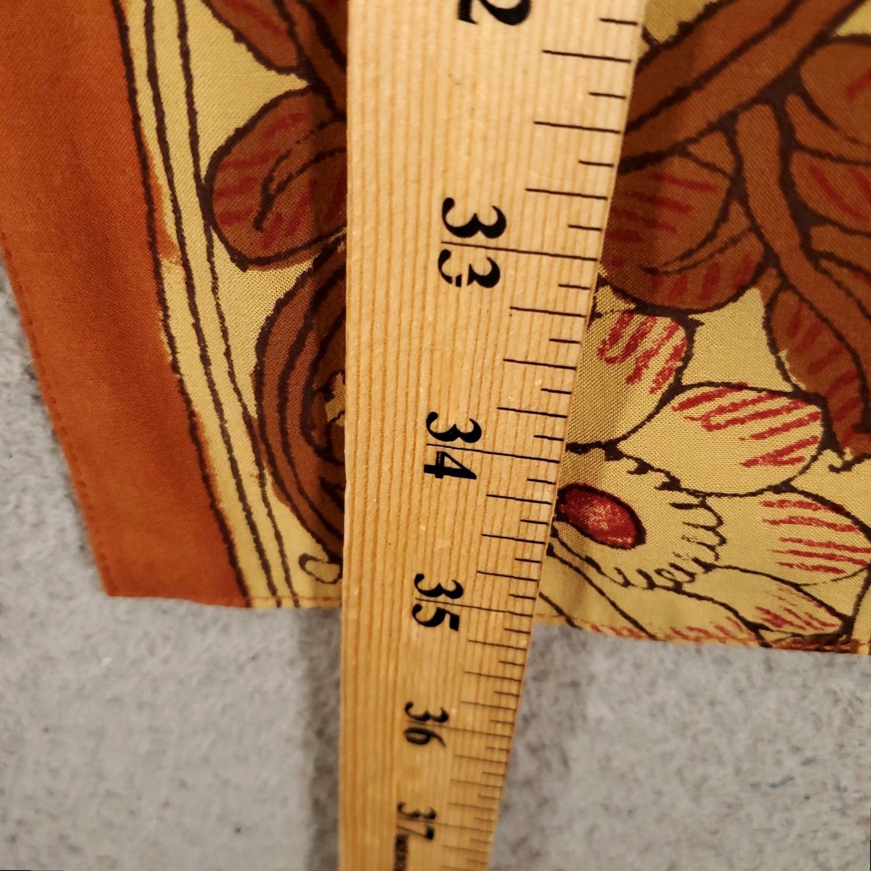 Soft Surroundings Soft Surroundings Cardigan Adult 1X Brown Floral Open Front Lightweight Flowy Bohemian Womens Size XL / US 12-14 / IT 48-50 - 3 Thumbnail