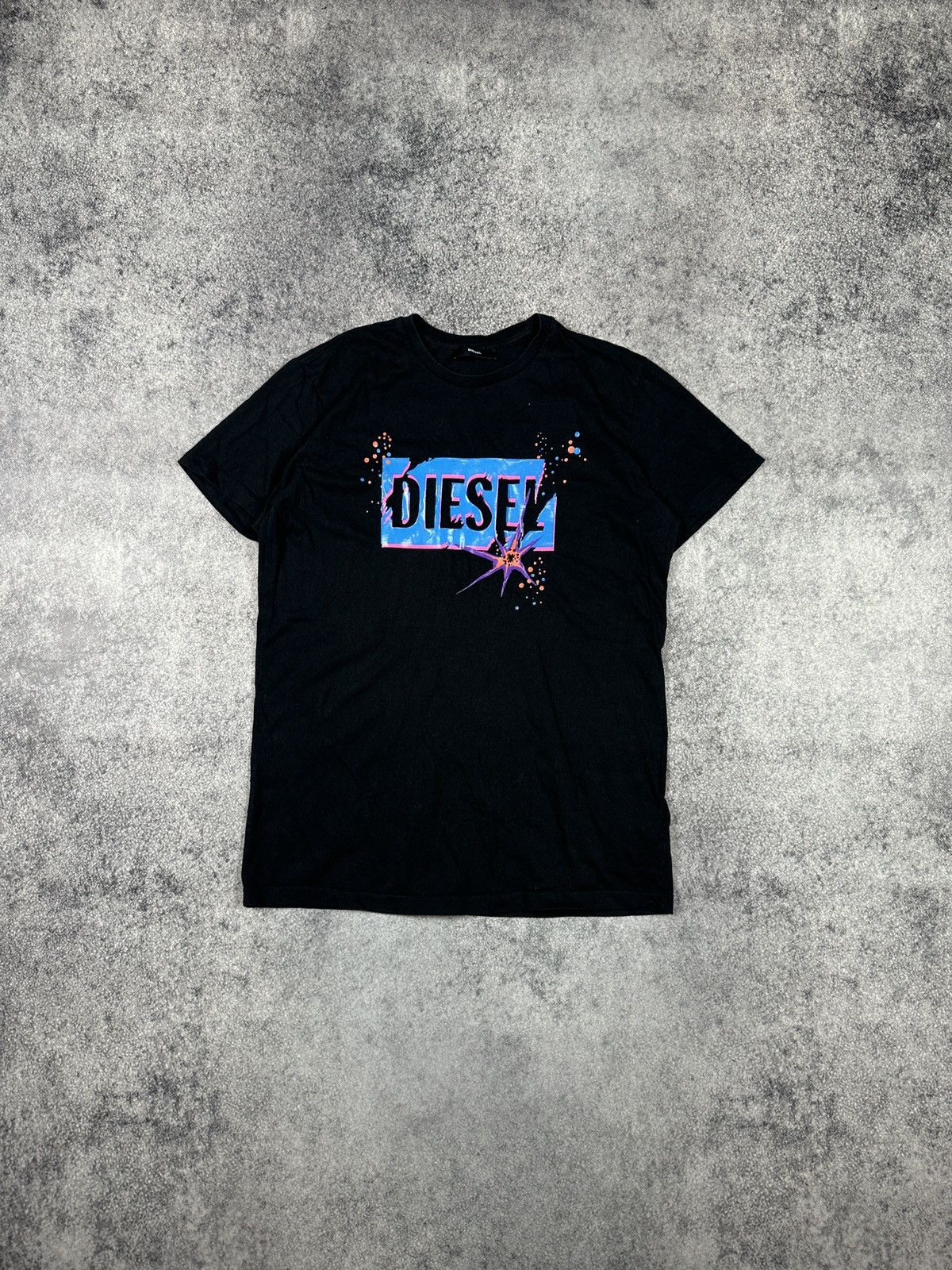 Diesel Y2K Vintage Diesel Big Logo T-shirt Avant Garde Style Rare M Size US M / EU 48-50 / 2 - 1 Thumbnail