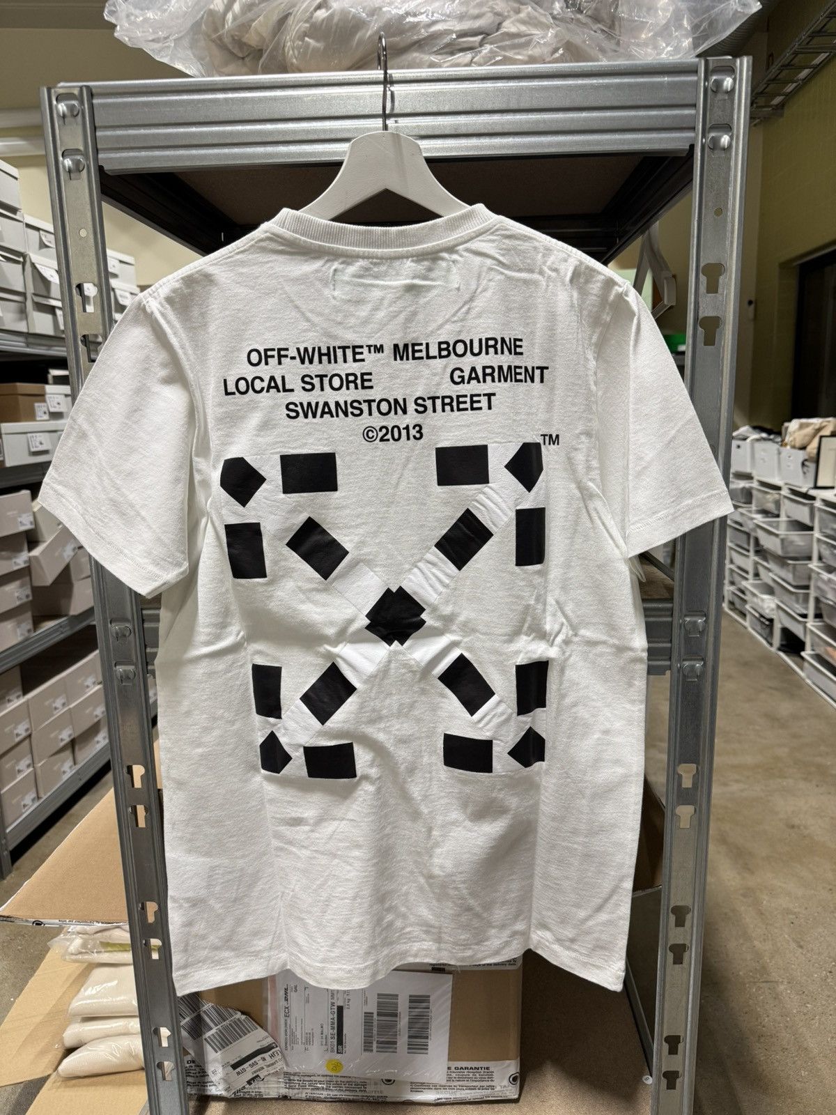 Off-White Off-White Melbourne Store Exclusive Arrow T-Shirt NEW 500$ Size US M / EU 48-50 / 2 - 1 Thumbnail