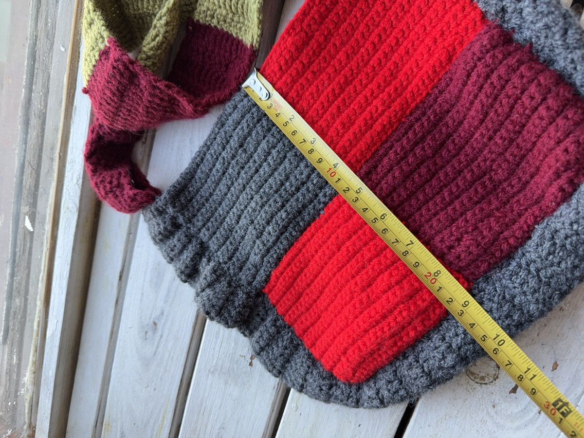 Japanese Brand Japanese style Handmade Knit Y2K 00s Retro Boho bag Size ONE SIZE - 5 Thumbnail