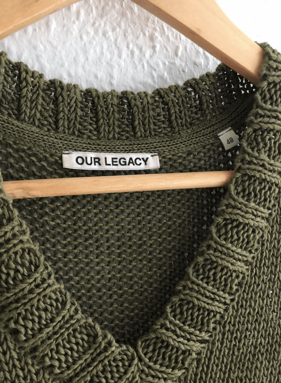 Our Legacy Sleeveless 100% linen knit Size US M / EU 48-50 / 2 - 3 Thumbnail