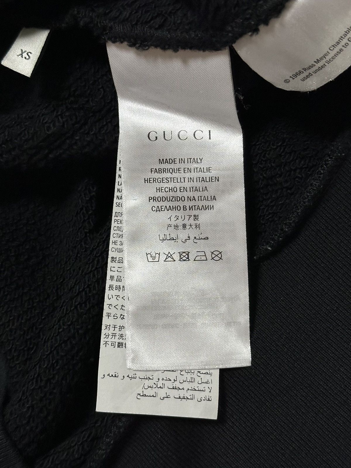 Gucci GUCCI Fall Winter 2018 Pussycat Zip Detail Sweatshirt Size US XS / EU 42 / 0 - 6 Thumbnail