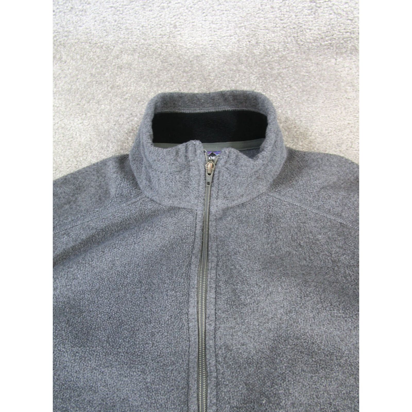 Patagonia VINTAGE Patagonia Vest Mens XL Gray Synchilla Fleece Full Zip Size US XL / EU 56 / 4 - 2 Thumbnail