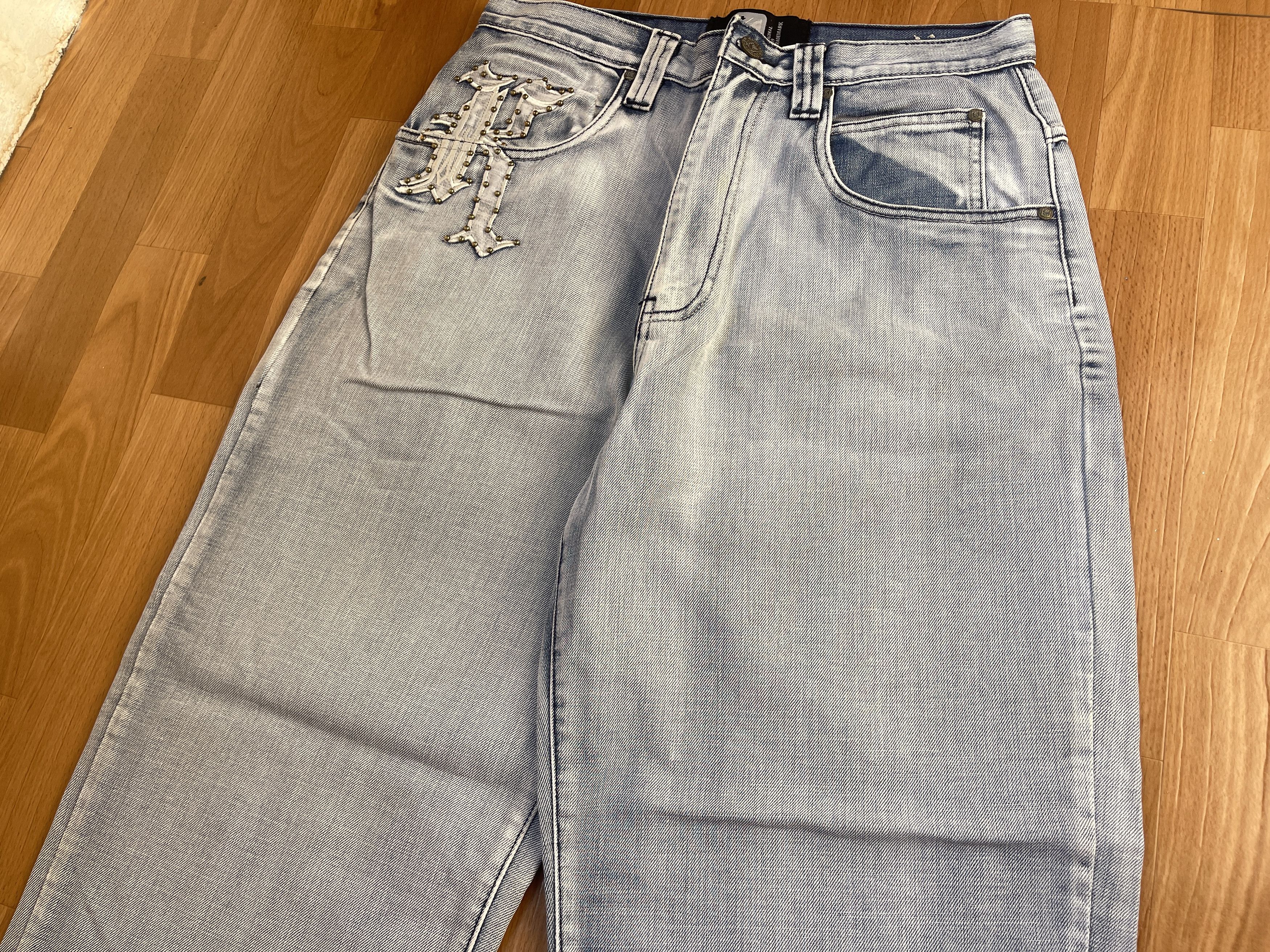 Karl Kani KARL KANI jeans, baggy, vintage Kani jeans, 90s hip hop W 32 Size US 32 / EU 48 - 9 Thumbnail
