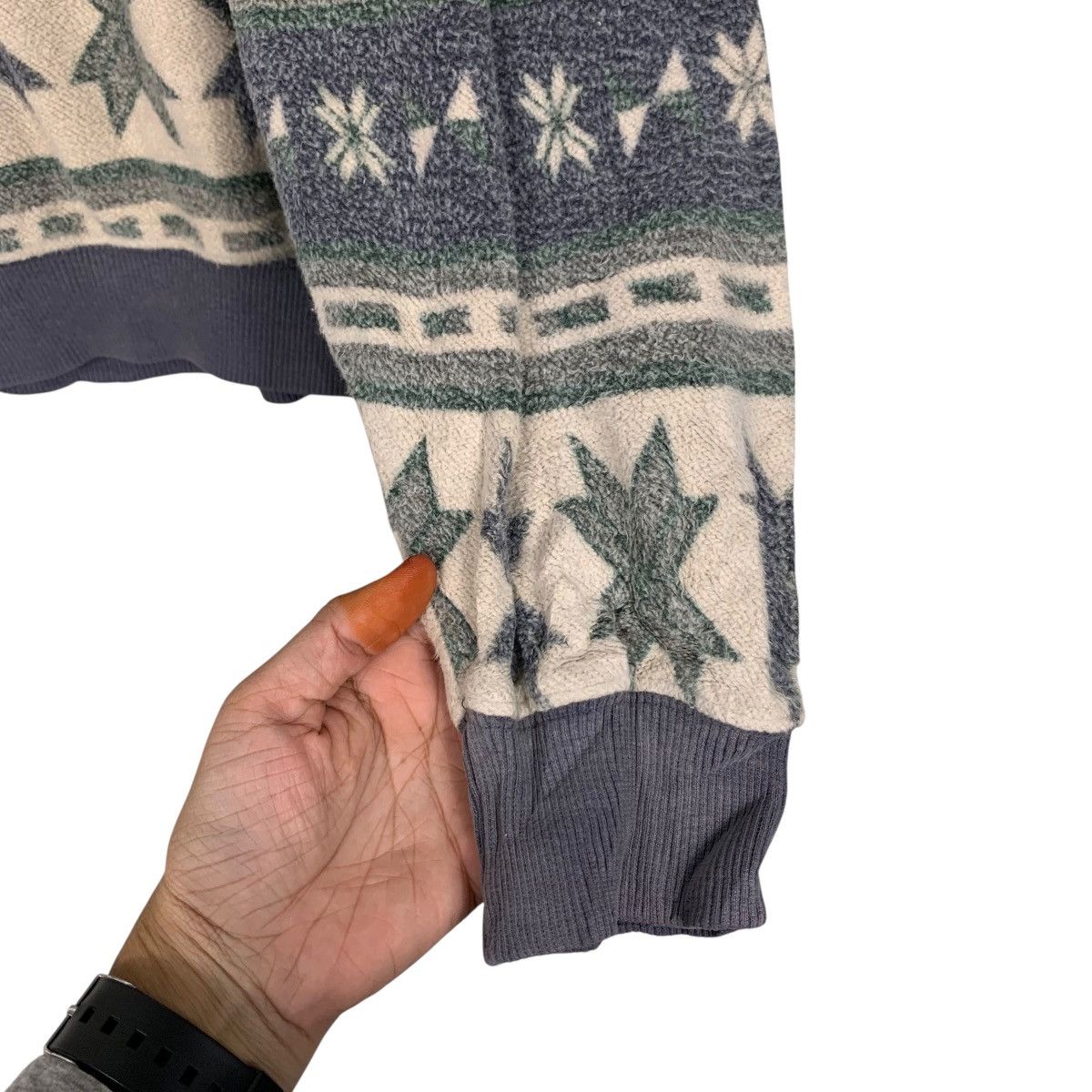 Vintage VINTAGE POLO COUNTRY Fair Isle Crewneck Sweatshirt 3583-C164 Size US L / EU 52-54 / 3 - 7 Thumbnail