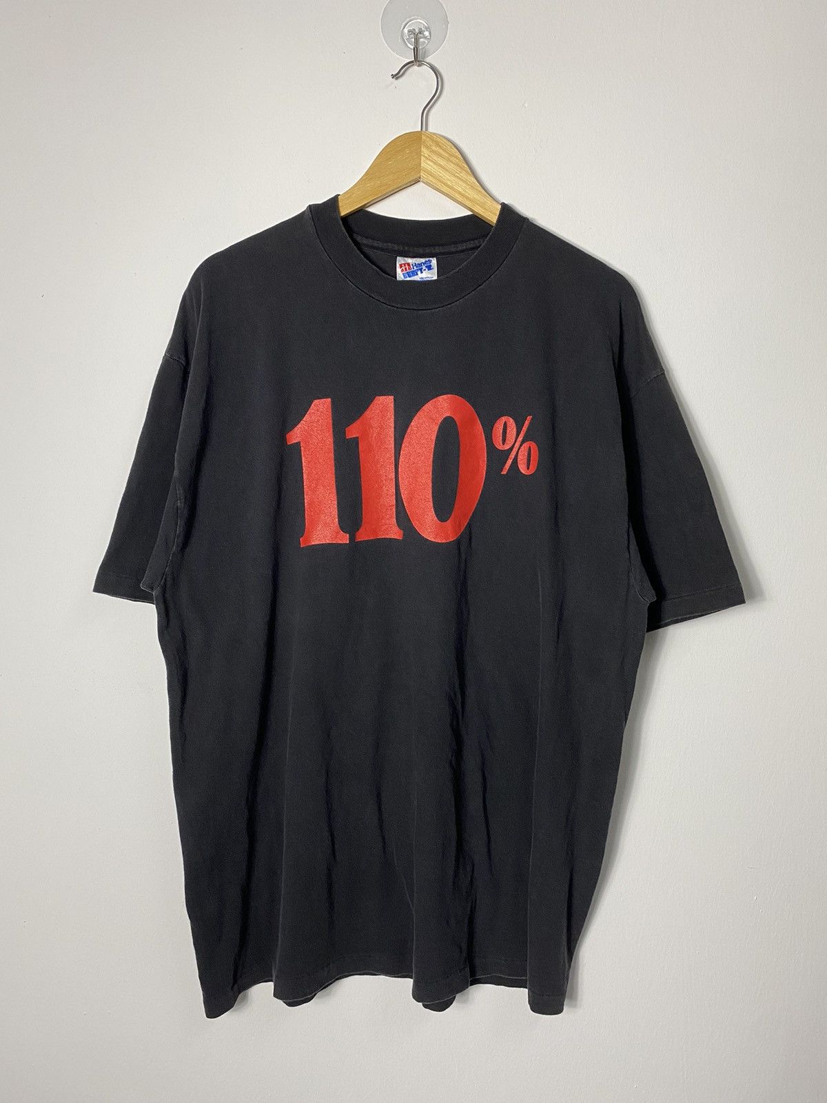 Vintage Vintage 110% T-shirt Size US XL / EU 56 / 4 - 1 Thumbnail