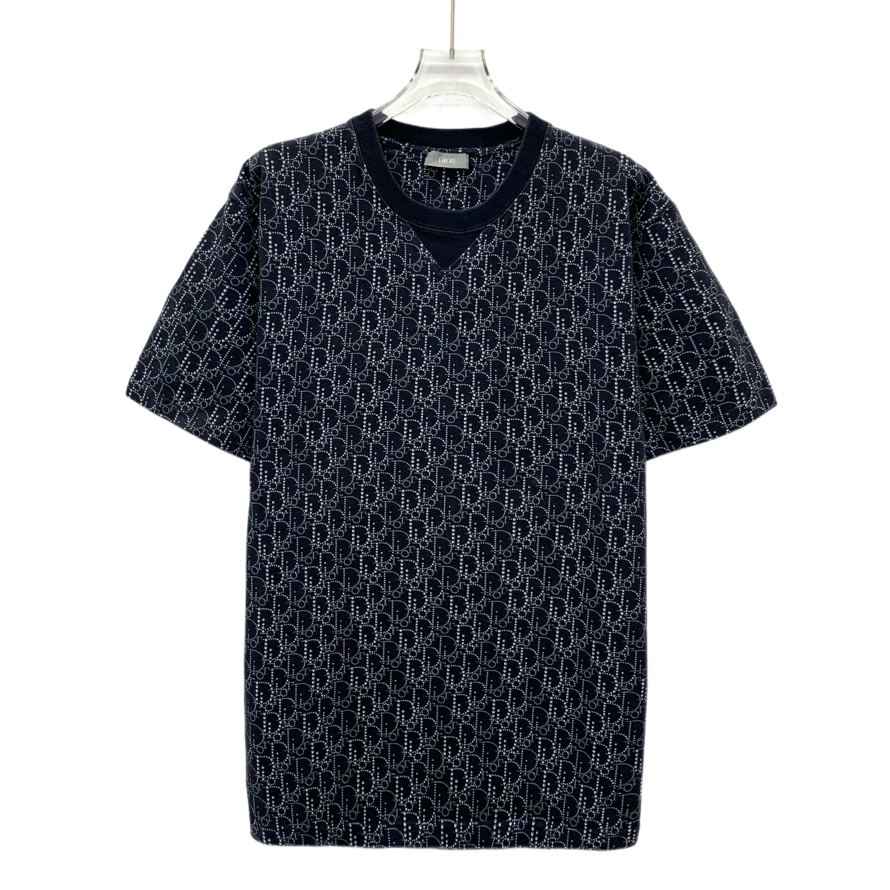 Dior Dior Monogram T-Shirt Black (XL) Size US XL / EU 56 / 4 - 2 Thumbnail