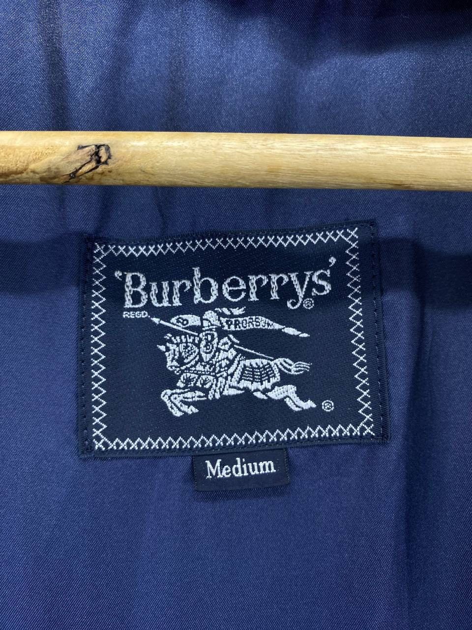 Burberry Vintage Burberry Sports Hidden Hooded Zip Up Jacket Size US M / EU 48-50 / 2 - 6 Thumbnail
