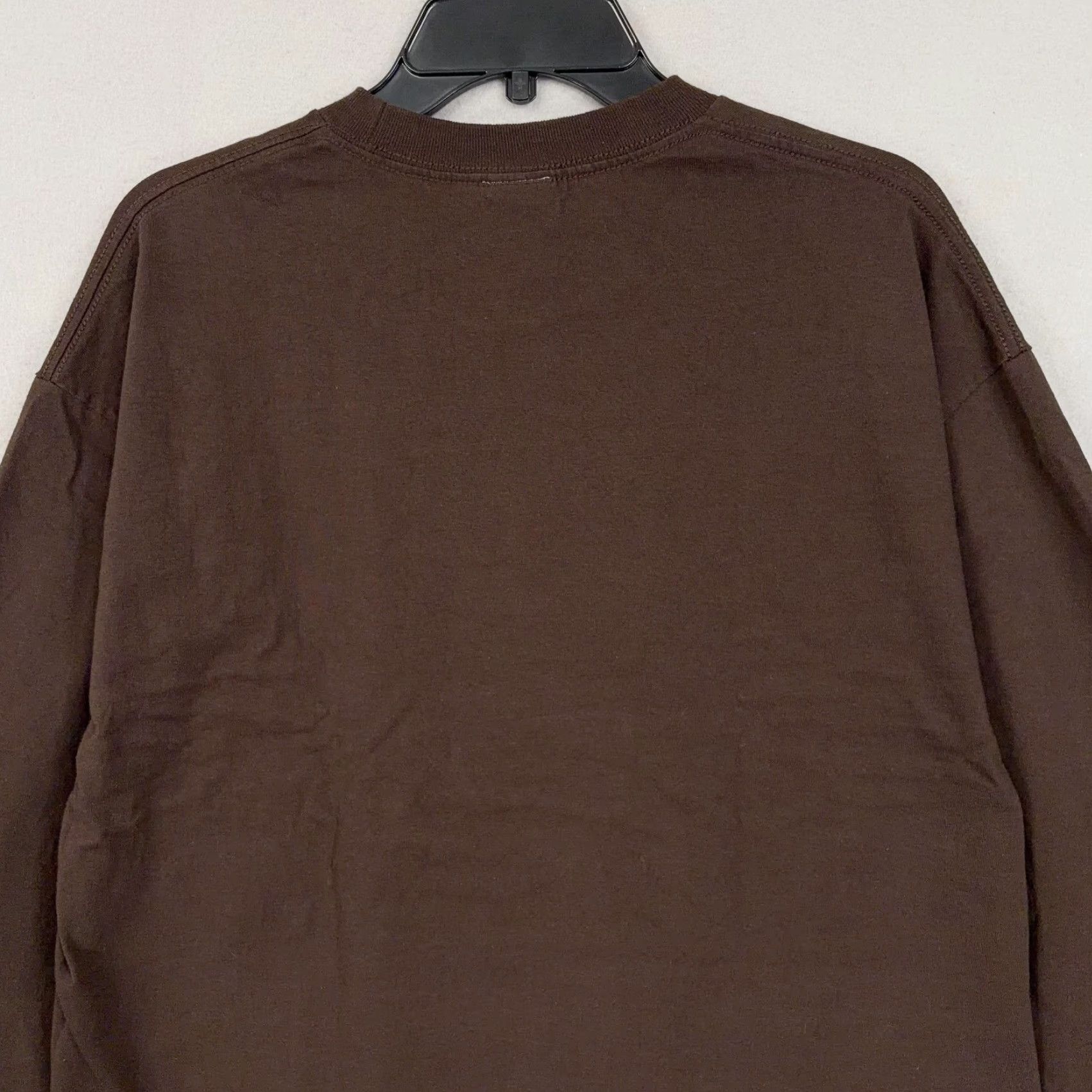 Hurley VINTAGE Hurley Shirt Mens XL Brown Long Sleeve Graphic Skate Surf Cali Logo Shirt XL Brown Graphic 90s Mens Size US XL / EU 56 / 4 - 7 Thumbnail