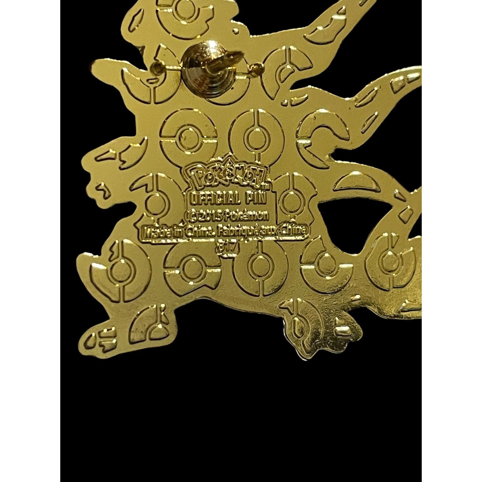 Pokemon 2015 Mega Tyranitar Pokemon Official Enamel Collectible Pin Size ONE SIZE - 3 Thumbnail