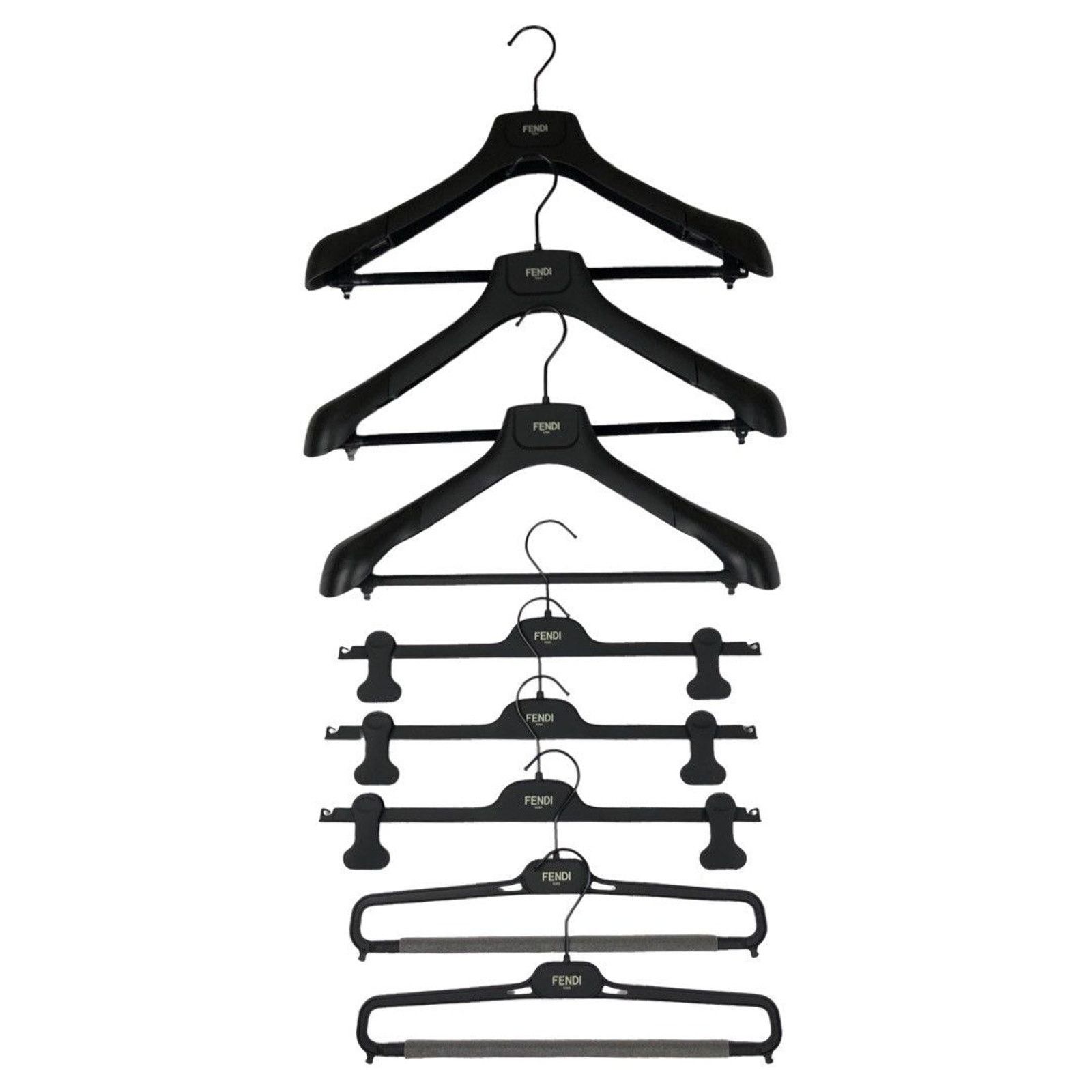 Fendi Fendi Logo Plastic Hangers Size ONE SIZE - 1 Thumbnail