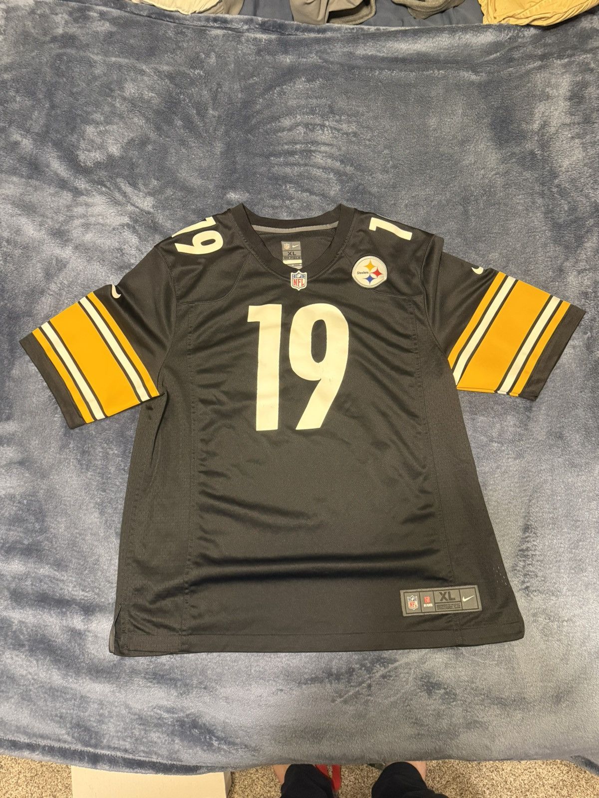 Nike Juju Smith-Schuster Nike Mens XL Jersey Steelers Size US XL / EU 56 / 4 - 1 Thumbnail