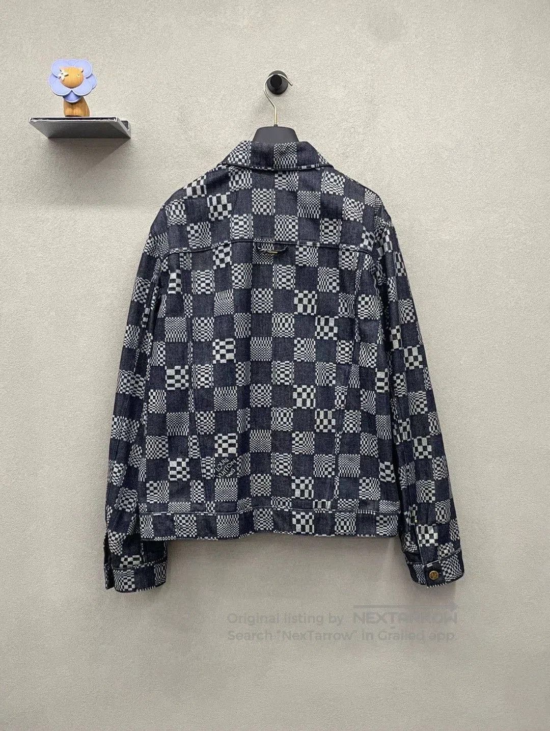 Louis Vuitton LV Checkered Denim Jacket Size 54. Size US L / EU 52-54 / 3 - 2 Thumbnail