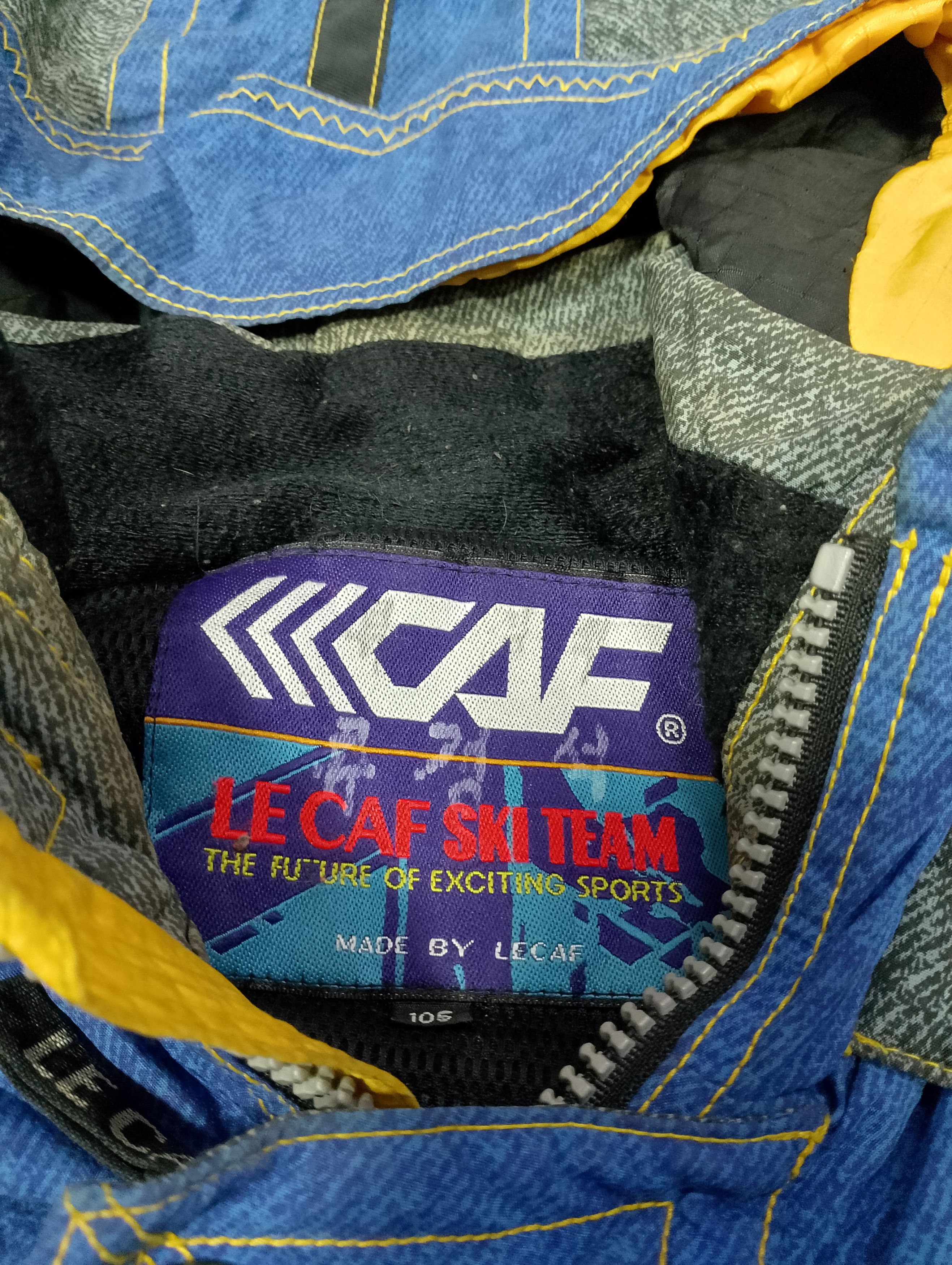 Japanese Brand Vintage 90s LECAF Ski Jacket Size US L / EU 52-54 / 3 - 7 Thumbnail