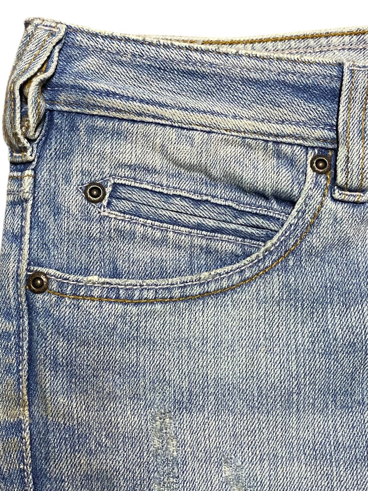 Tornado Mart Vintage Japanese Brand Nylaus Flare Jeans Size US 32 / EU 48 - 11 Thumbnail