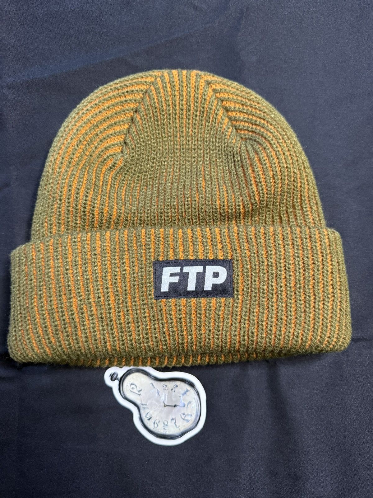 Fuck The Population Fuck The Population 2 TONE LOGO BEANIE Size ONE SIZE - 1 Thumbnail