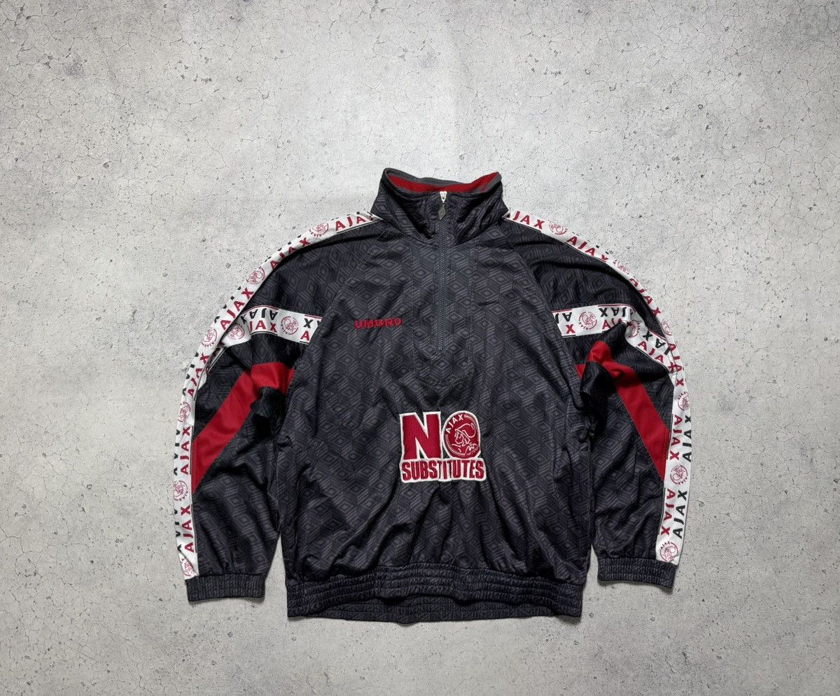 Umbro Umbro FC Ajax Amsterdam 1996/1997 Vintage Track Jacket Size US M / EU 48-50 / 2 - 1 Thumbnail