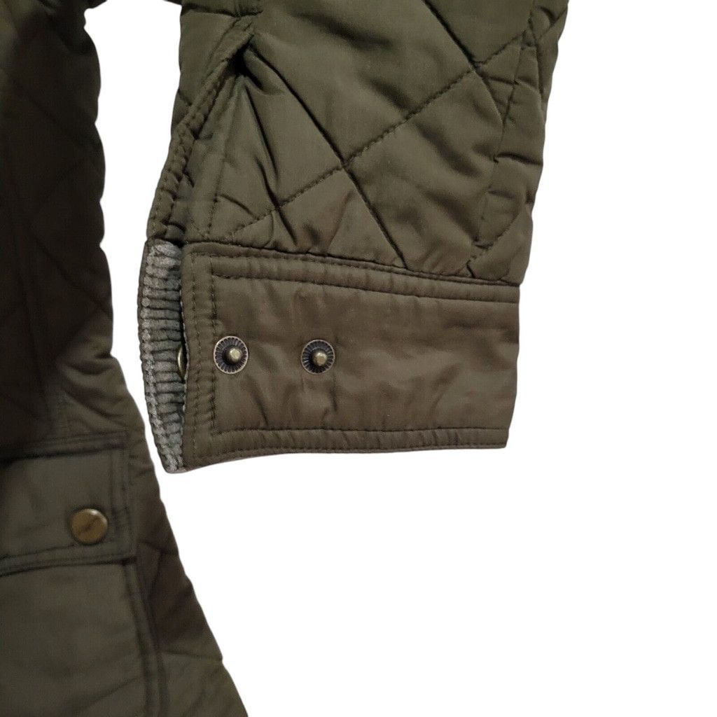 Ralph Lauren Lauren Ralph Lauren Women Quilted Corduroy Mid-length Jacket Size XS / US 0-2 / IT 36-38 - 14 Thumbnail