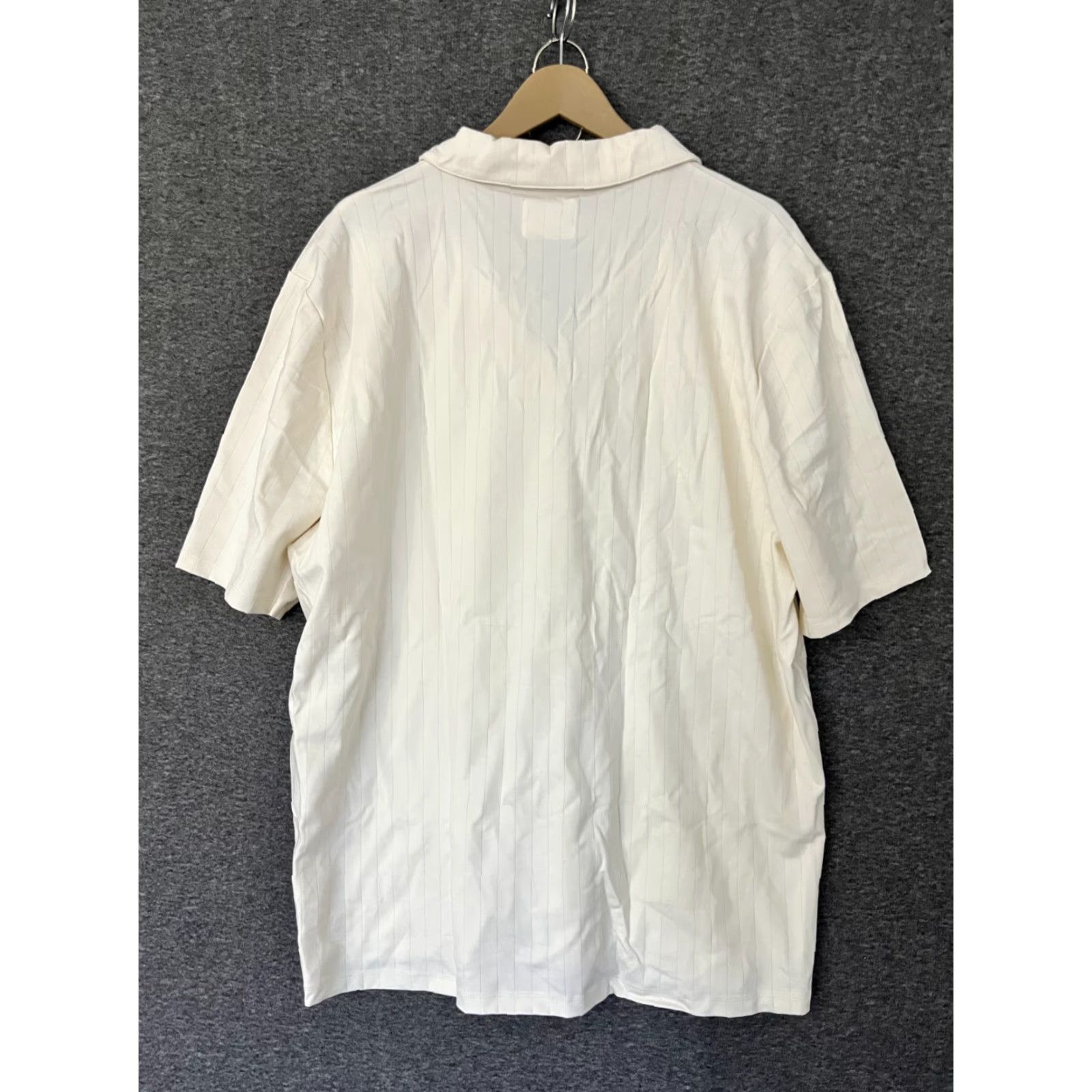 Vintage Ladarius Campbell STYLUS X Men's Stripe Shirt Ivory Polo 2XL Size US XXL / EU 58 / 5 - 2 Thumbnail