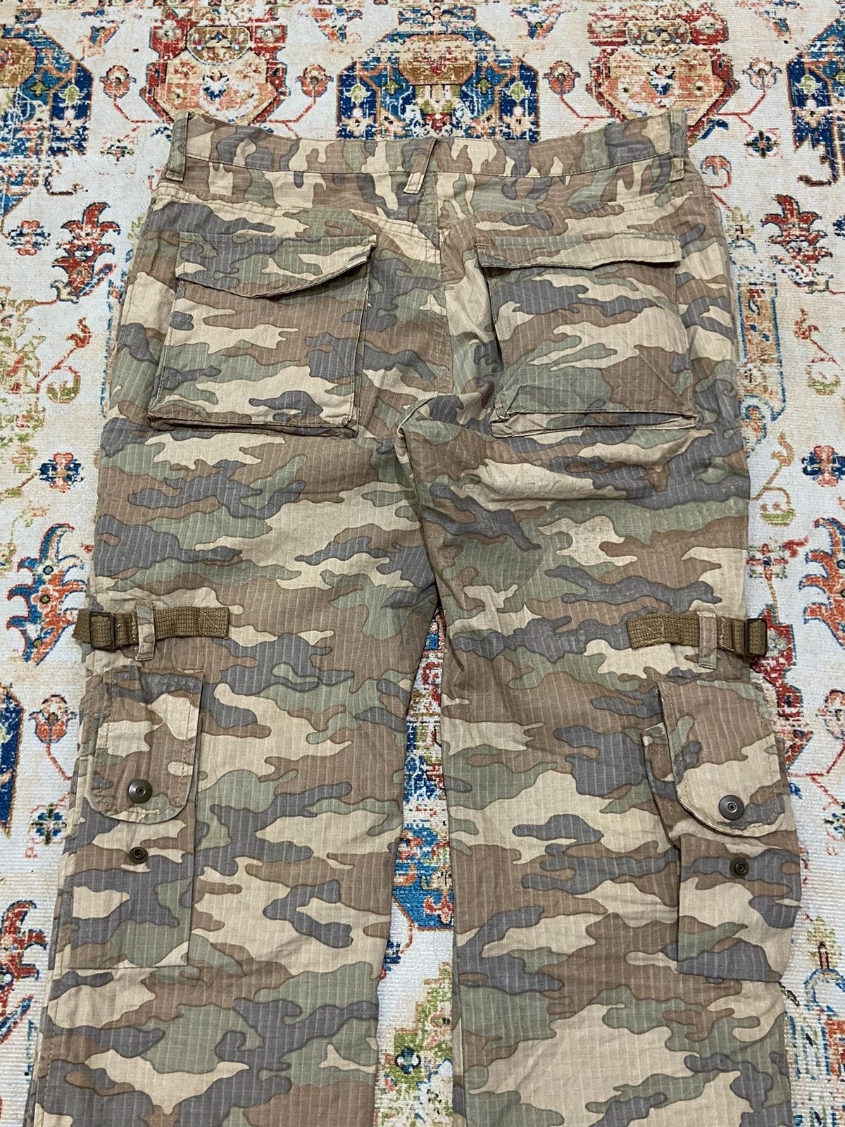 PPFM RARE💥PPFM Hypric Track Long Zipper Camouflage Tactical Pants Size US 33 - 15 Thumbnail