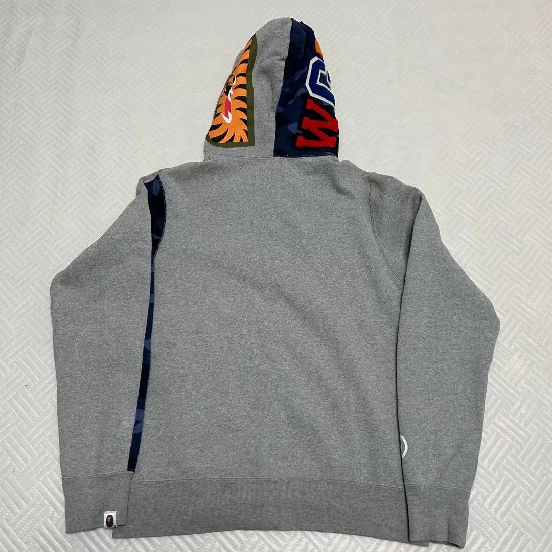 Bape COLOR CAMO SHARK FULL ZIP HOODIE Size US M / EU 48-50 / 2 - 2 Thumbnail