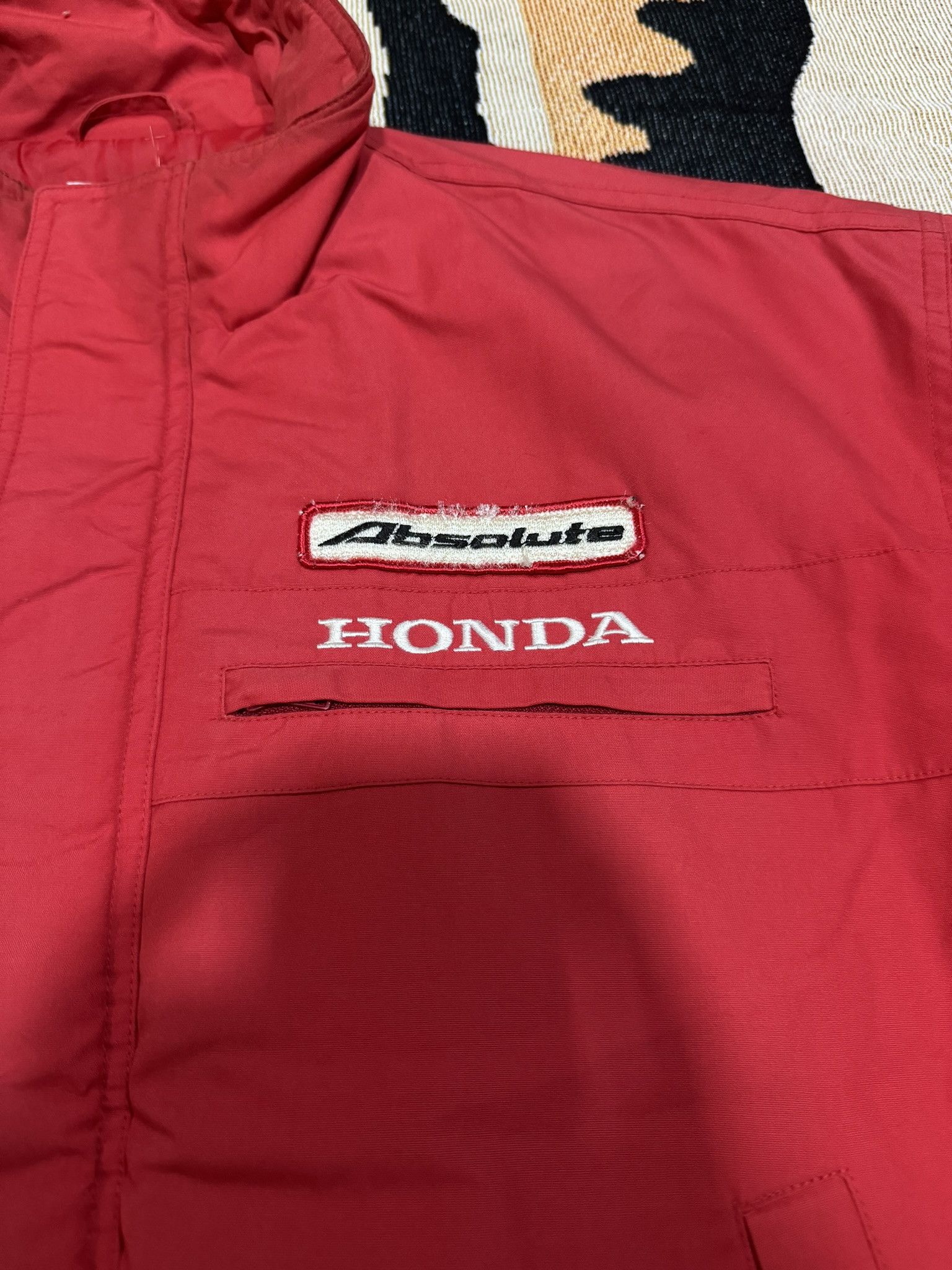 Japanese Brand × Sports Specialties × Vintage Vintage Honda Civic Absolute Bomber Jacket Sun Faded Size US L / EU 52-54 / 3 - 2 Thumbnail