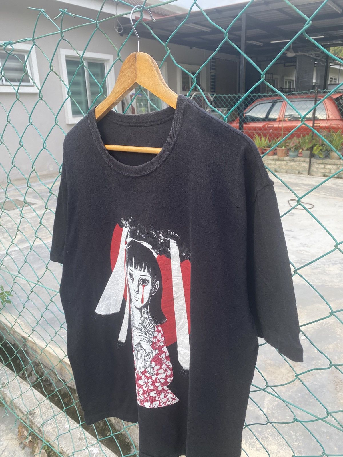 Yohji Yamamoto S’YTE yohji yamamoto X Kazou Umezz / Shogakukan tshirt Size US XL / EU 56 / 4 - 4 Thumbnail