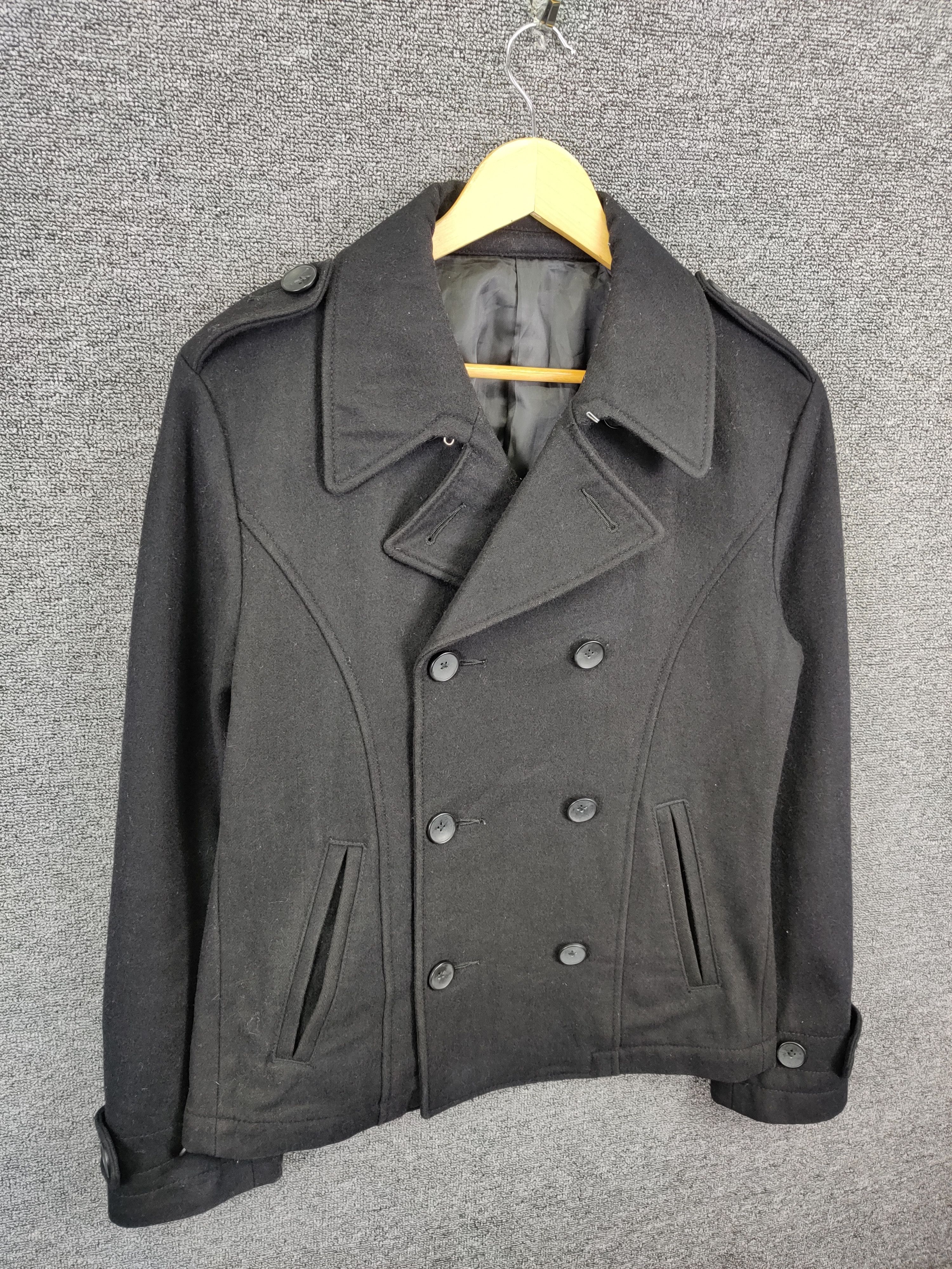 PPFM Vintage PPFM Wool Double Breasted Coat Jacket Size US L / EU 52-54 / 3 - 5 Thumbnail