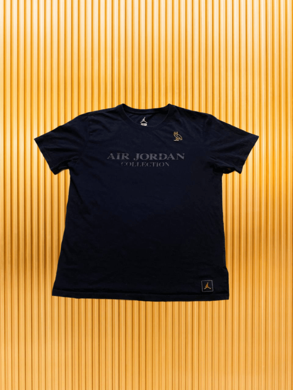 Jordan Brand T-Shirt black Y2K Vintage Jordan Brand big logo Streetwear Size US L / EU 52-54 / 3 - 1 Thumbnail