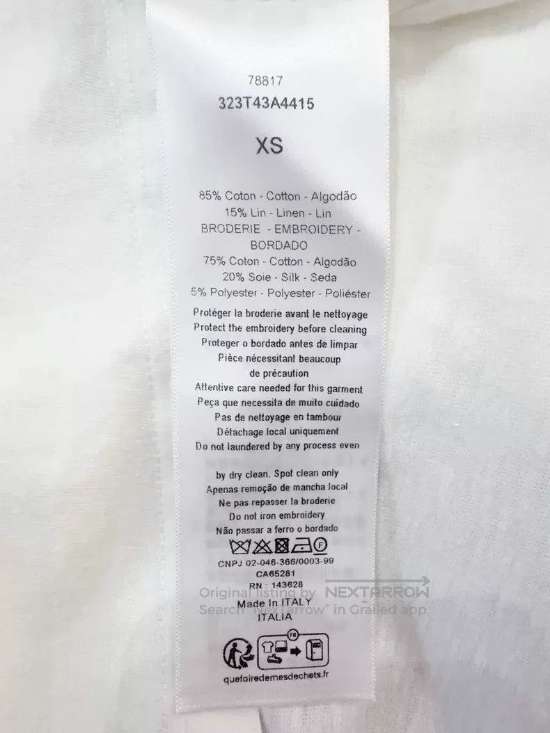 Dior Dior 24 spring and summer heavy industry embroidery short Size XS / US 0-2 / IT 36-38 - 5 Thumbnail