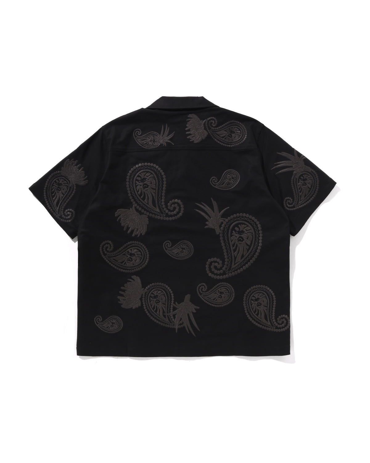 Designer Men's Black Hawaiian Shirt Size US L / EU 52-54 / 3 - 4 Thumbnail