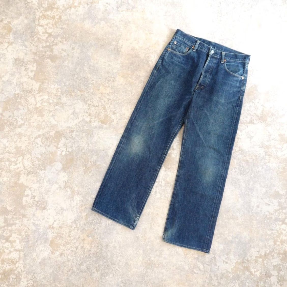 Levi's VINTAGE Levi's 90s Made in Japan BIG E 503B-XX Selvedge Denim Pants Jeans W31 Men Blue Regular Size 31 Leather Wear Size US 31 - 3 Thumbnail