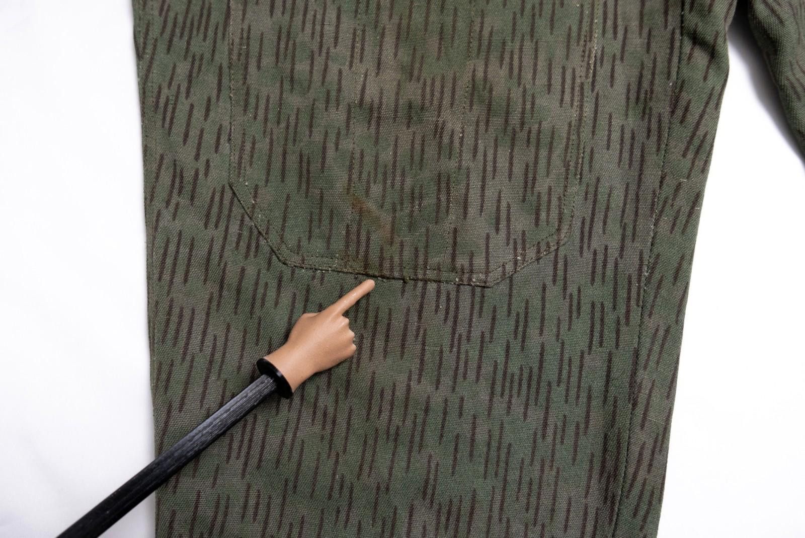 Other Rare Czech Army M60 / Vz60 Rain Drop Camo Trousers - 34x26 Size ONE SIZE - 8 Thumbnail