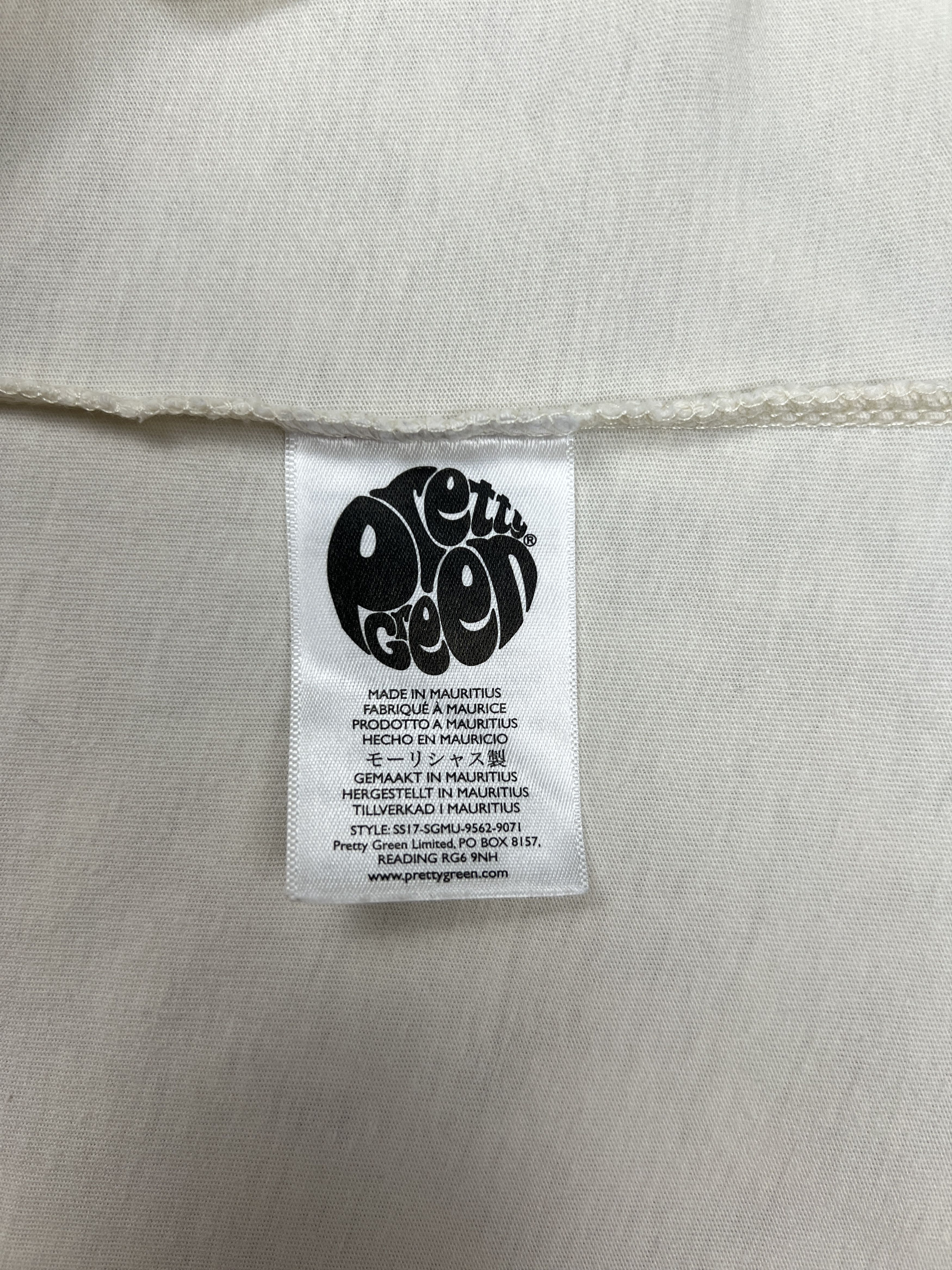 Pretty Green Pretty Green Paisley Guitar Graphic T-Shirt M-L Size US M / EU 48-50 / 2 - 13 Thumbnail